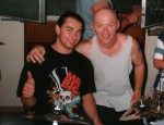 1996 Harry Reischmann und Myron Grombacher (Pat Benatar)