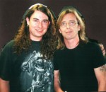 2001 Harry Reischmann und Phil Rudd (ACDC)