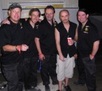 2008 Didi Trabert, Jan Van Meerendonk, Jörg Bach, Scott Rockenfield (Queensryche) und Harry Reischmann