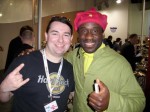 2009 Harry Reischmann und Will Calhoun (Living Colour)