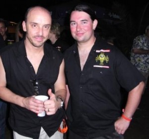 Scott Rockenfield (Queensryche) und Harry Reischmann