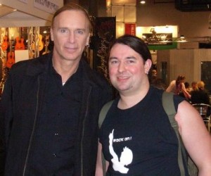 Billy Sheehan (Mr. Big) und Harry Reischmann
