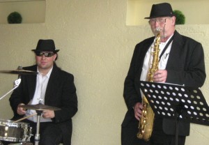 Harry Reischmann with his Blues Daddy Hans Reischmann