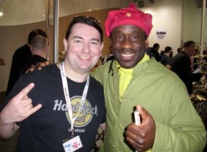 Harry Reischmann und Will Calhoun (Living Colour)