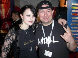 Katha Mia (Mono Inc.) und Harry Reischmann