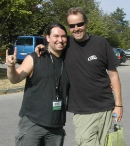 Harry Reischmann und Wolfgang Haffner 2006 in Marktoberdorf
