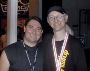 Harry Reischmann und Manni von Bohr 2006 in Marktoberdorf 