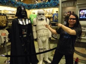 Darth Vader, Stormtrupper und Harry Reischmann