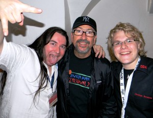 Harry Reischmann, Luis Conte and Christian Benning