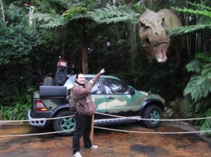 Harry Reischmann im Jurassic Park
