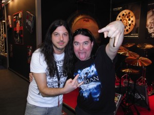 Alex Landenburg and Harry Reischmann - Musikmesse 2011