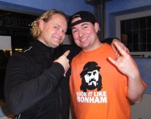 Dirk Brand (Axxis) und Harry Reischmann