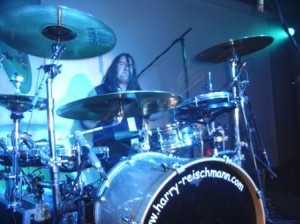 Harry Reischmann und sein Rototom Drumset 2009