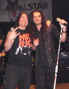 Harry Reischmann und Heiko beim Allstar Gig 2009