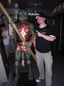 Gorn commander und Harry Reischmann