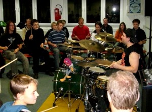 Harry Reischmann - Workshop 2009 in Dachau bei Drums