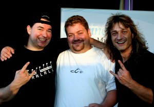 Harry Reischmann , Alex und Frank 2008 in Schrammberg - Mister Music
