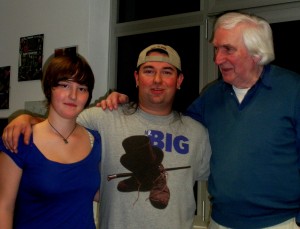 Sophie, Harry Reischmann und Harald Spanknebel - Workshop 2009 in Burgau
