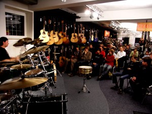 Treffen der Generationen Workshop in Ulm im Music on Stage 2008
