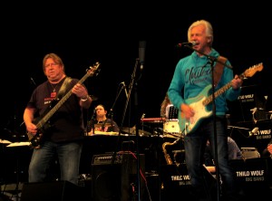 Harry Reischmann mit SKIBBE - Probe im Stadttheater Fürth mit der Thilo Wolf Big Band