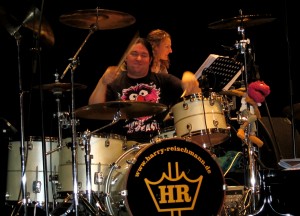 Harry Reischmann mit SKIBBE - Probe im Stadttheater Fürth mit der Thilo Wolf Big Band