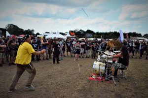 Wacken Foundation 2019 - Drum show Harry Reischmann