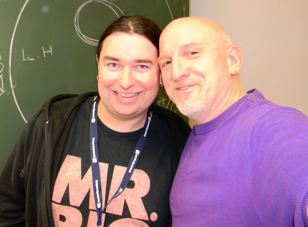 Harry Reischmann und Adam Nussbaum 2011 beim RHYTHM