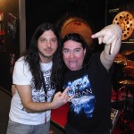 Alex Landenburg and Harry Reischmann - Musikmesse 2011