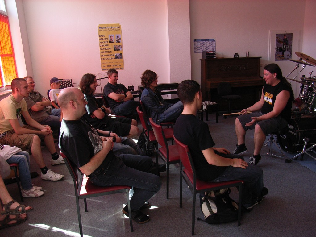 Harry Reischmann - Workshop 2007 in Erfurt - Music Art School