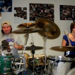 Treffen der Generationen Workshop in Harry's Drumschool 2009