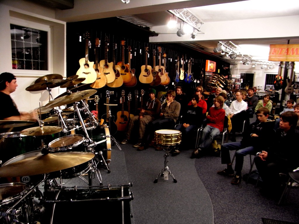 Treffen der Generationen Workshop in Ulm im Music on Stage 2008
