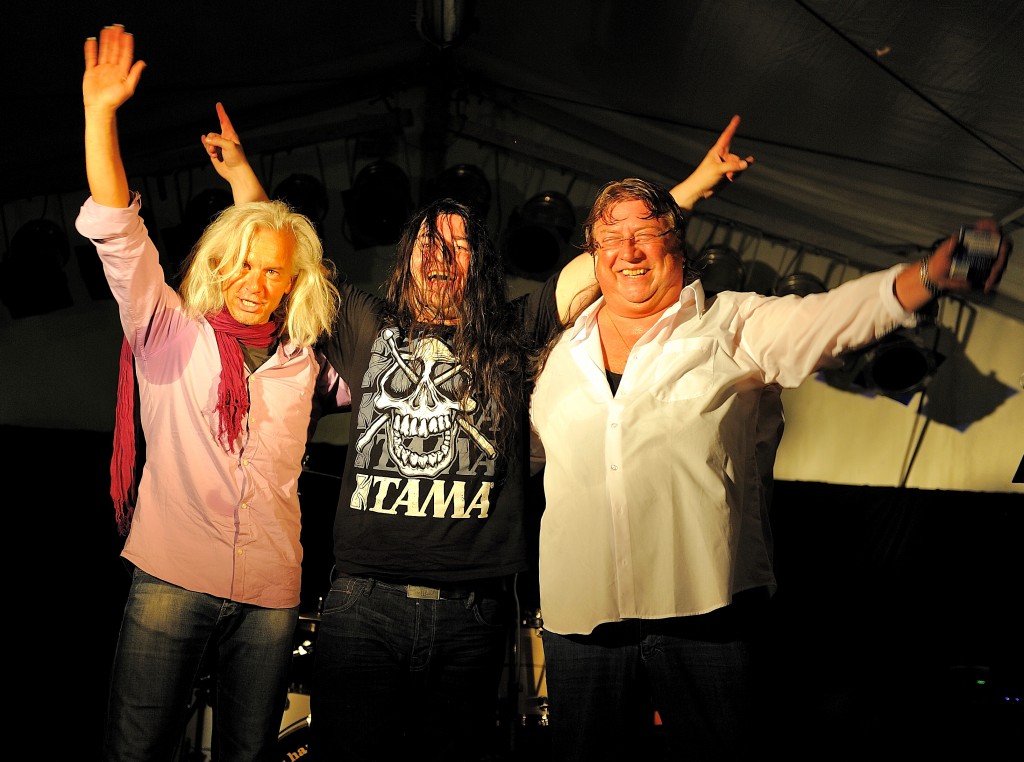 SKIBBE - Hermann Skibbe, Harry Reischmann und Werner Saumweber 2011 in Burgau