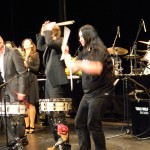 Charly Antolini, Thilo Wolf, Paul Höchstädter und Harry Reischmann 2012 in Fürth