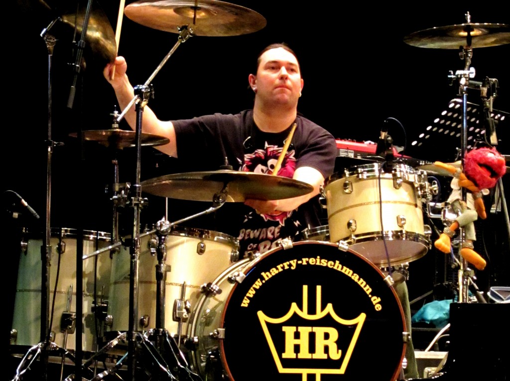 Harry Reischmann - Soundcheck im Stadttheater Fürth mit der Thilo Wolf Big Band