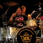 Harry Reischmann mit SKIBBE - Probe im Stadttheater Fürth mit der Thilo Wolf Big Band