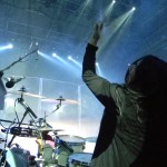 Harry Reischmann on Stage with Gregorian in Ostrava