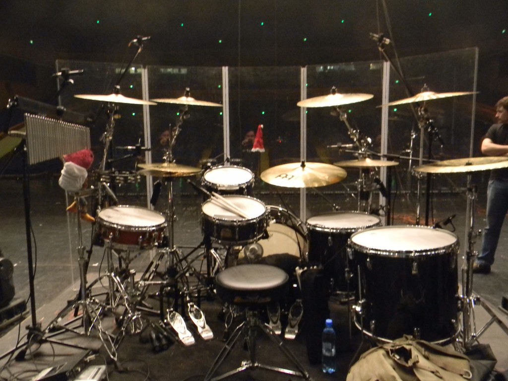 Drumset von Harry Reischmann in Moscow 2011