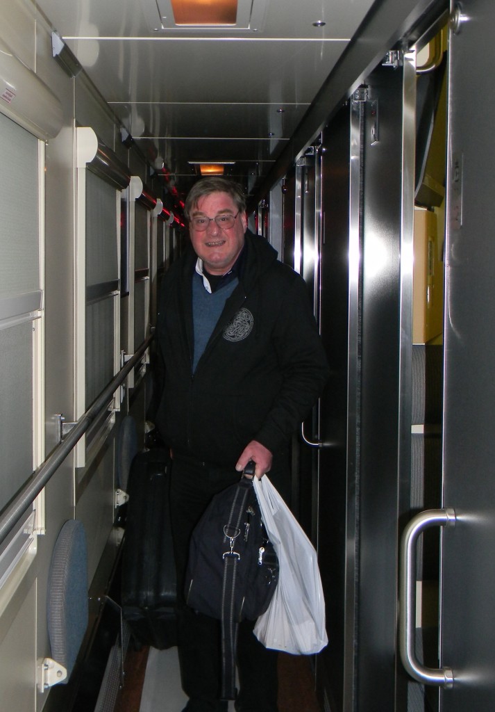 Tick in the train - Gregorian Tour 2011 to Russia