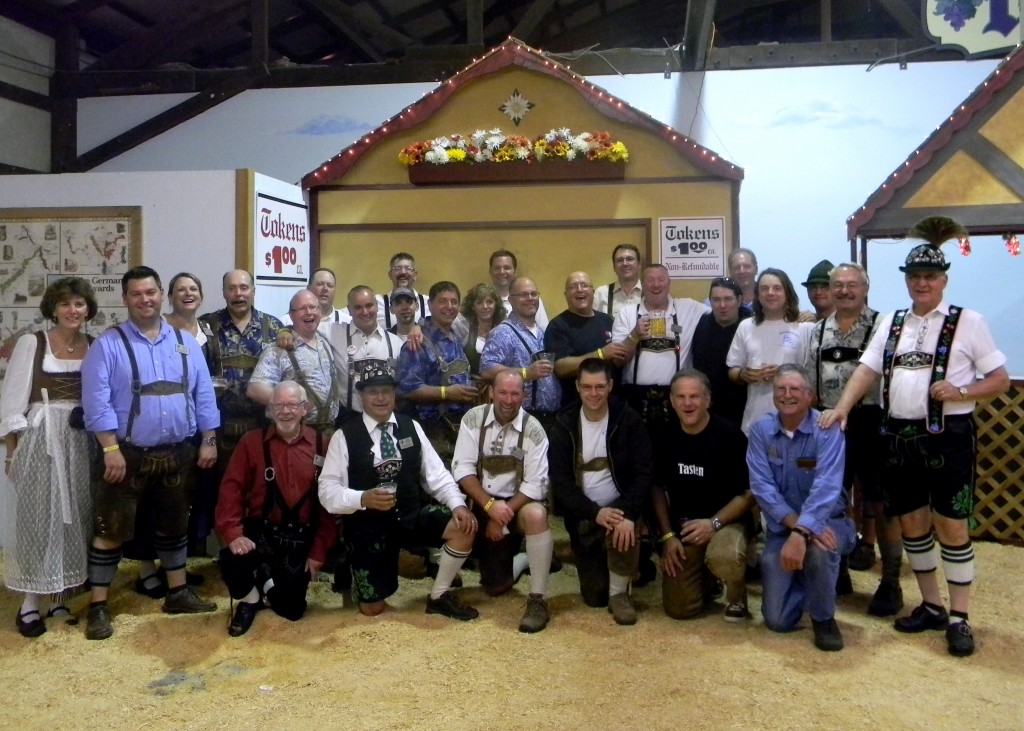 Donaumusikanten with the Oktoberfestteam 2011 in Mt. Angel