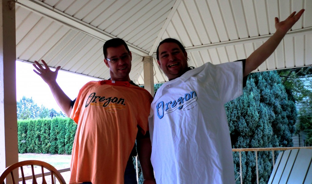 Andi Reischmann and Harry Reischmann 2011 in Mt. Angel