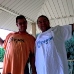 Andi Reischmann and Harry Reischmann 2011 in Mt. Angel