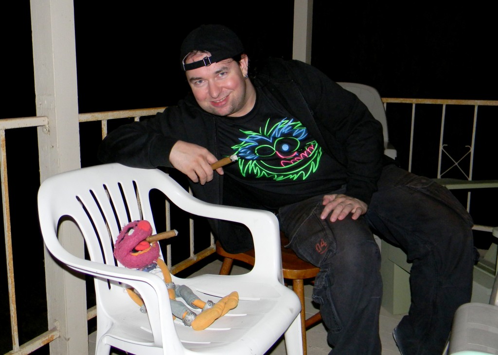 Animal and Harry Reischmann 2011 in Mt. Angel
