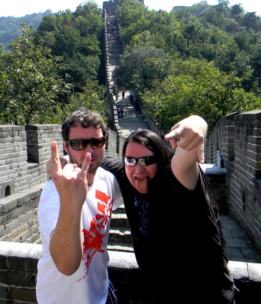 Maic Burkhardt and Harry Reischmann 2011 in China