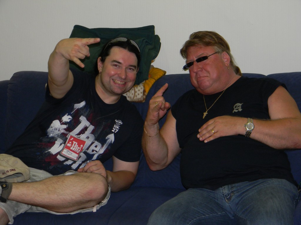 Skibbe Videodreh 2011 - Harry and Werner