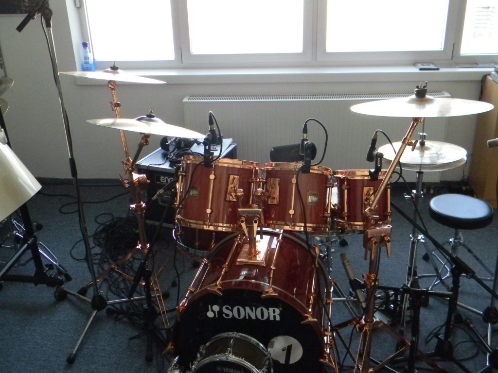 Studio Drums von Harry Reischmann - Sonor Hilite Exclusive