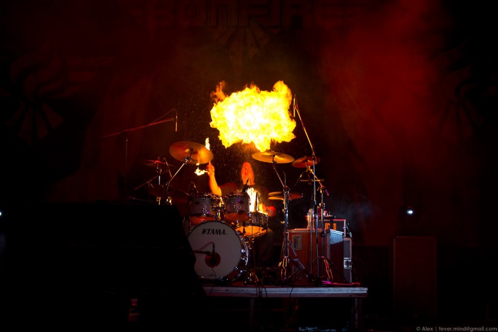 Harry Reischmann mit BONFIRE 2012 in Poltava