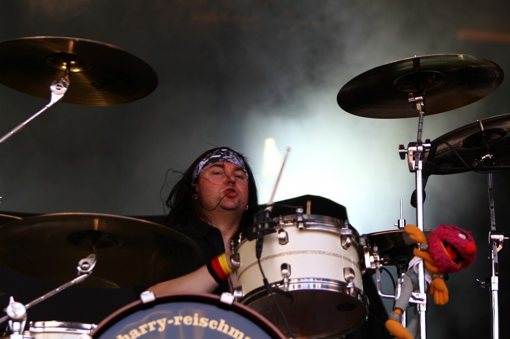 Harry Reischmann June 2012 with BONFIRE - Heidenheim (Brenzpark Open Air)