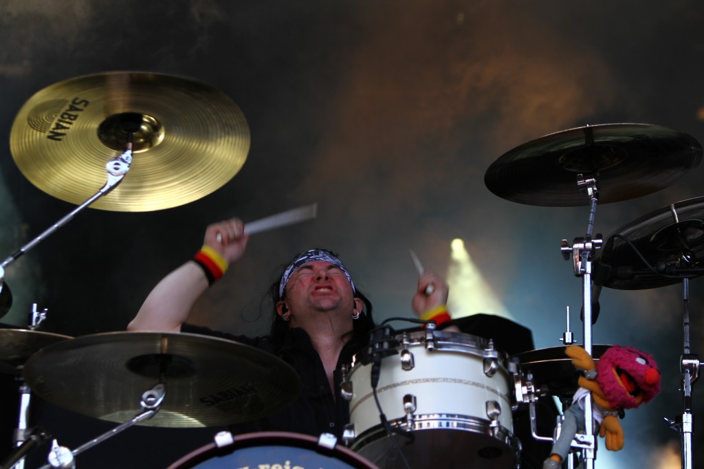 Harry Reischmann June 2012 with BONFIRE - Heidenheim (Brenzpark Open Air)