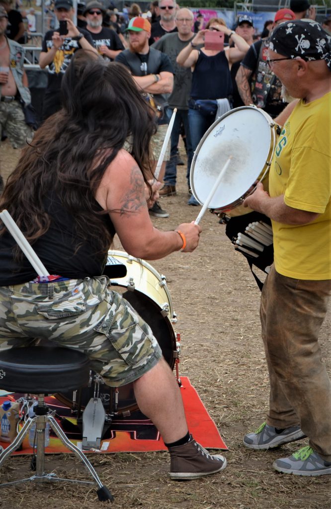 Wacken Foundation 2019 - Drum show Harry Reischmann