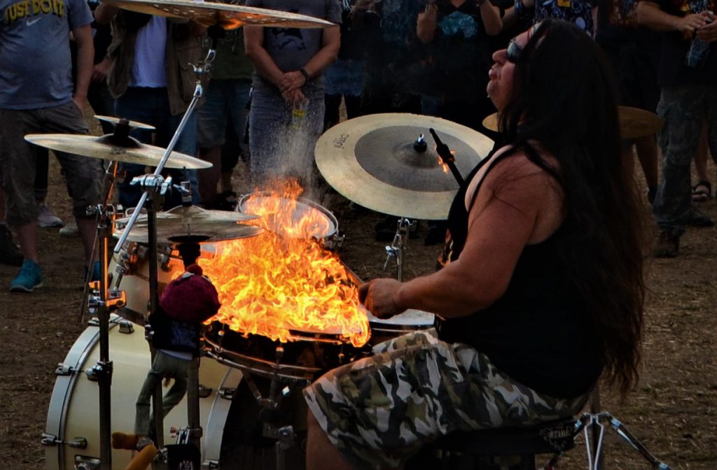 Wacken Foundation 2019 - Drum show Harry Reischmann